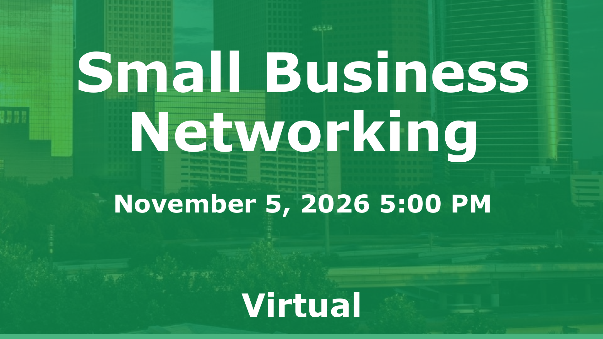 Small Business Networking event image